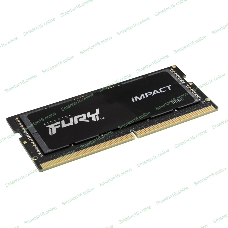 Оперативная память Kingston Fury Impact, DDR5, 16GB (1x16GB), 4800MHz, CL38, SO-DIMM