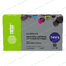 Картридж струйный Cactus CS-EPT41F5 (T41F5) черный пигментный (350 мл) для Epson SureColor SC-T5400M/SC-T3405/SC-T5405