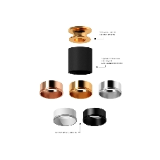 Корпус светильника C6305 PSL серебро полированное D60*H60mm MR16 GU5.3