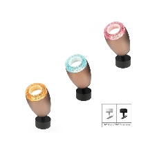 Насадка для корпуса светильника N7193 PI розовый D70*H30mm Out25mm MR16 (для корпуса светильника)