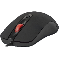 Мышь проводная Defender Ultra Classic MB-280 черный, 1200 dpi, USB, кнопки - 4