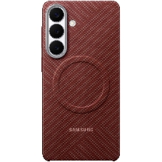 Чехол-накладка Carbon Magnet Case Samsung S26+(S947) (EF-KS947SREGRU) Coralred
