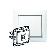 Legrand Legrand 774438 Розетка телефонная Valena RJ11 4 контакта 1 коннектор (белая)