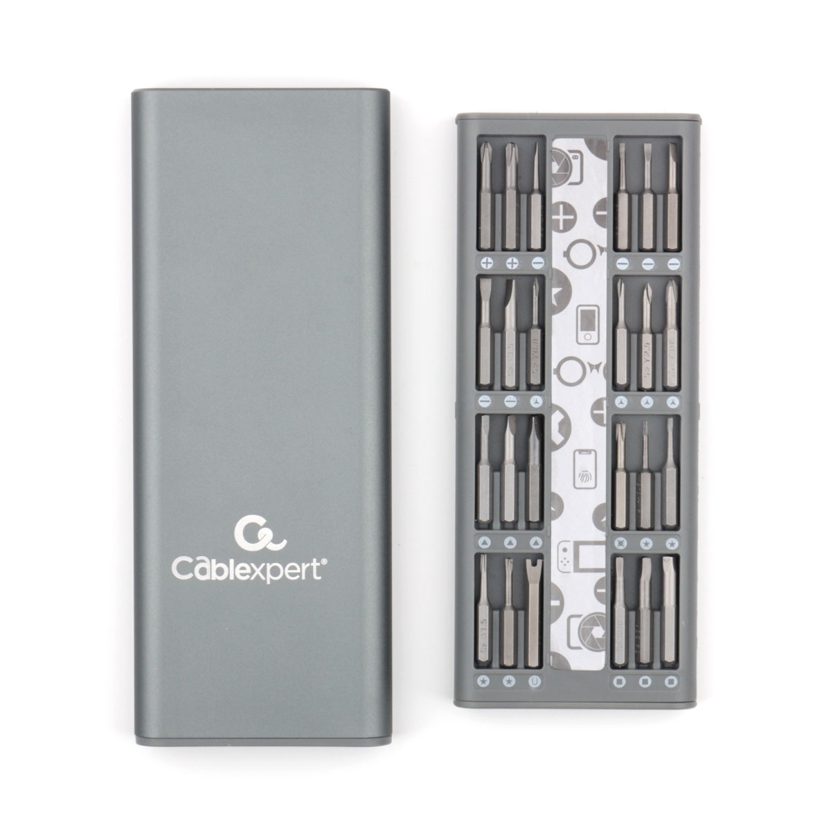 Отвертка с набором бит Cablexpert TK-SD-08R (49 предметов)