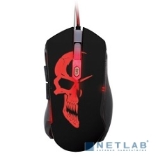 Мышь проводная Qumo Dragon War Axe M07 черный, 2400 dpi, USB, кнопки - 6