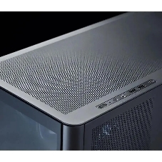 Корпус без блока питания Корпус JONSBO D300 Black MATX без БП, боковая панель из закаленного стекла, mini-ITX, micro-ATX, черный