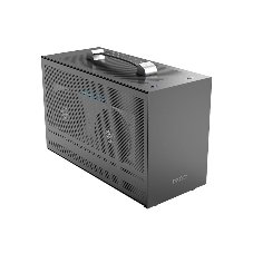 Компьютерный корпус без блока питания PCCooler I100 PRO MESH GY, Mesh Compact, серый, SPCC, no fans ITX 60/300/SFX PSU support; 1x2.5