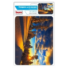 Коврик для мыши Buro BU-M10053 пластиковый, закат, 230 х 180 х 2 мм