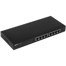 Коммутатор Smart L2 Zyxel GS1900-8, 8xGE, настольный, бесшумный
