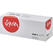 Картридж Sakura 069HC (5097C002) для Сanon, голубой, 5500к.