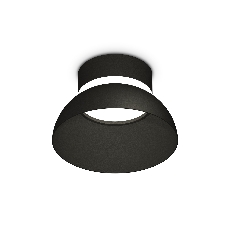 Светильник Ambrella Light XS8102035 SBK/FR черный песок/белый матовый GX53 (C8102, N8141)