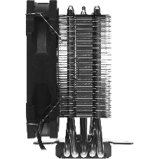 Кулер для процессора Thermalright Assassin King 120 Mini V2 черный, 120 мм, алюминий/медь, 1500 об/мин, 25.2 дБ, 4 pin PWM, 150 Вт, высота 135 мм
