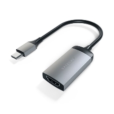 Адаптер Satechi Type-C to HDMI 4K 60HZ. Поддержка 4K/60Hz. Материал корпуса алюминий. Цвет серый космос.