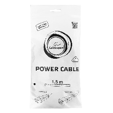 Кабель питания для UPC Gembird/Cablexpert, 1.5м, С19 - C20, 16А, черный, с заземлением