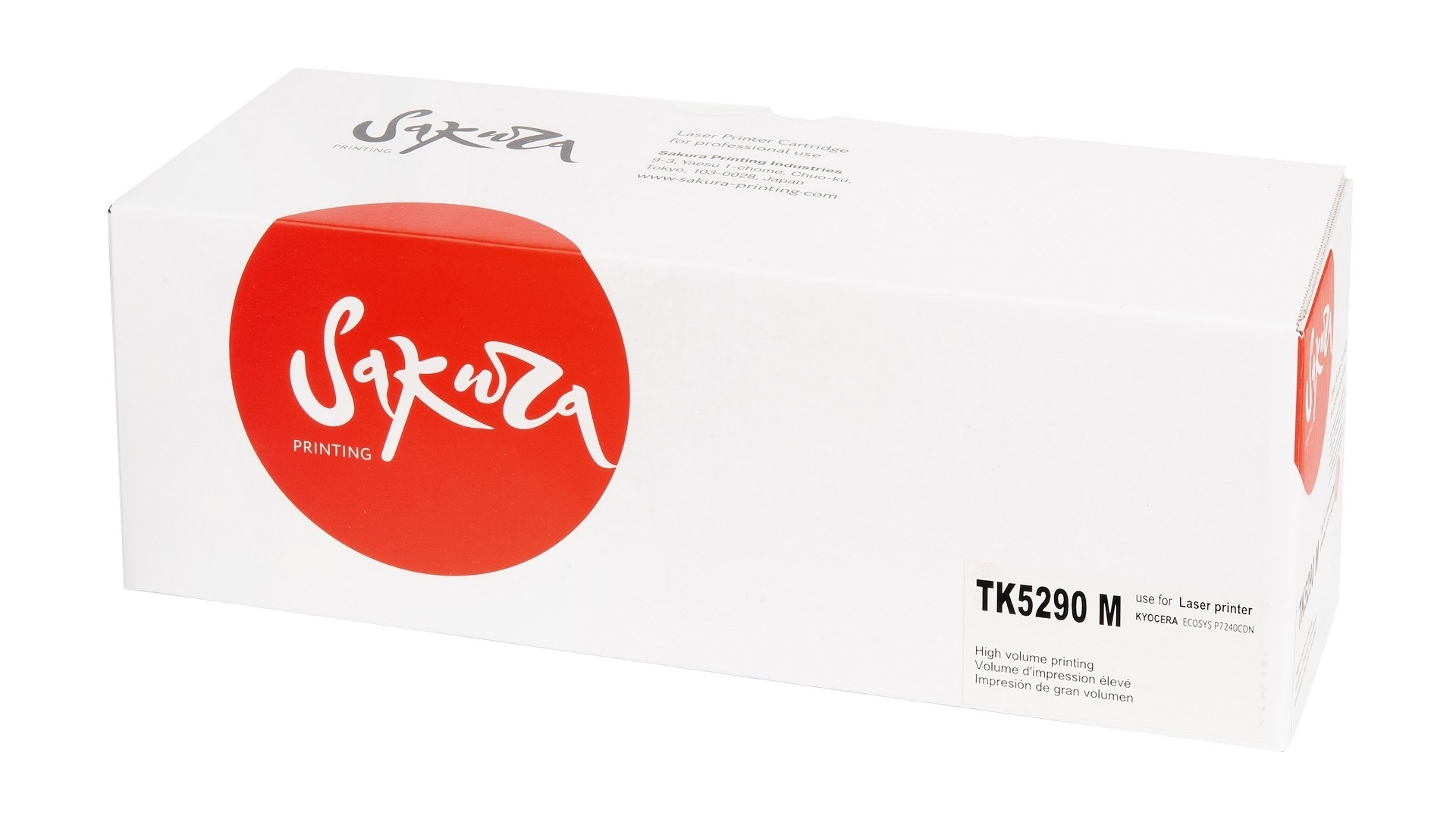 Картридж Sakura TK5290M для Kyocera Mita ECOSYS P7240cdn, пурпурный, 13 000к.