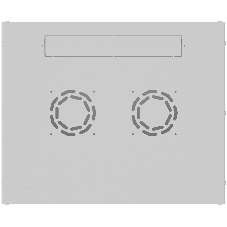 Шкаф коммутационный NTSS LIME (NTSS-WL6U5545GS) настенный 6U 550x450 мм пер. дв. стекл несъемн. бок. пан. 30 кг серый 110 град.