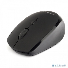 Мышь беспроводная Gembird MUSW-354 черный, 1600 dpi, радиоканал, USB, кнопки - 4