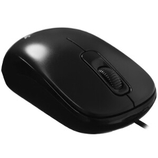 Мышь проводная Genius DX-110 черный, 1000 dpi, USB, кнопки - 3