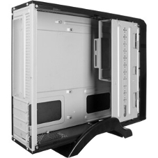 Компьютерный корпус ExeGate EX268690RUS Компьютерный корпус MiniITX ExeGate MI-207 Black, miniITX/mATX, (M400, 80мм), 2хUSB, Audio