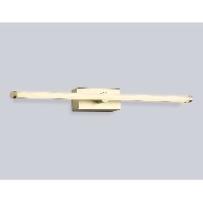 Настенный светодиодный светильник Ambrella light FL6114 GD золото 9W 3000K-6400K 410*45*80