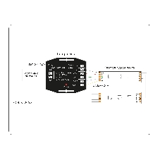 Контроллер GS11461 RGBW 24A 12V 288W/ 24V 576W (ПДУ Радио 2.4G AAA)