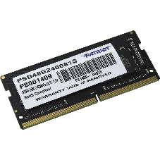 Оперативная память Patriot, DDR4, 8GB (1x8 GB), 2400 MHz, CL17, SO-DIMM