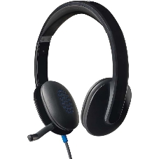 Гарнитура Logitech USB Headset H540 чёрный, проводная, USB