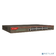 Коммутатор IP-COM G5328X, 24×1 Гбит/с + 4×10 Гбит/с SFP+, управляемый