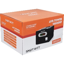 Напольный стабилизатор напряжения SMARTWATT AVR TOWER 10000RF (140W - 260W, 10000VA, 10 кВт, 50-60 Гц, LED-дисплей, реле