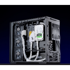 Корпус без блока питания Корпус JONSBO D300 Black MATX без БП, боковая панель из закаленного стекла, mini-ITX, micro-ATX, черный