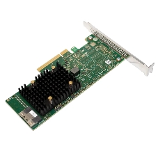 Адаптер SAS 9500-8i SGL (05-50077-03) PCIe v4 x8 LP, Tri-Mode SAS/SATA/NVMe 12G HBA, 8port(2*int SFF8654), 3808 IOC