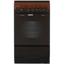Плита газовая Gefest CG 50M04 K83 коричневый, конфорок 4 газовых, духовка 42 л, 50 см x 85 см x 57 см