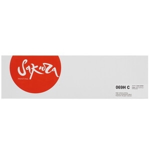 Картридж Sakura 069HC (5097C002) для Сanon, голубой, 5500к.