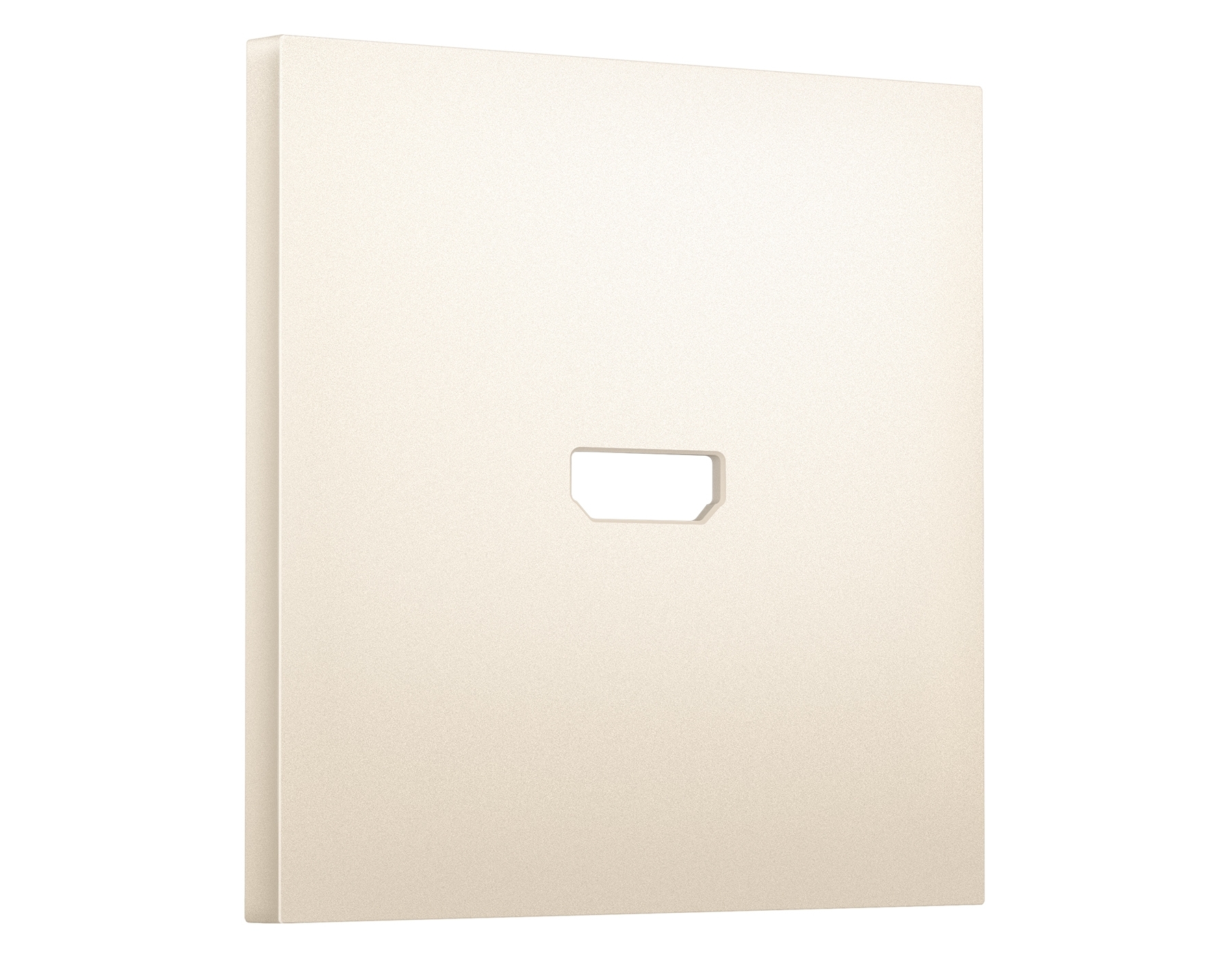 Лицевая панель SIGMA (Жемчужно-кремовый) для HDMI розетки QUANT PRO