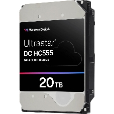 Жесткий диск Western Digital SATA 20Tb 7200RPM 6Gb/S 512MB DC HC555 WUH722020CLE604_0B48696