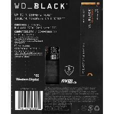 Накопитель SSD 1Tb WD черный SN7100, M.2 2280, PCI-E 3x4, R/W - 7250/6900 Mb/s 3D-NAND TLC