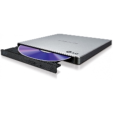 Оптический привод DVD-RW LG GP57ES40 серебристый USB внешний