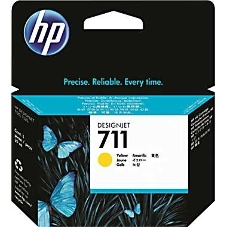 Картридж струйный HP №711 CZ132A желтый для HP DJ T120/T520 (29мл)