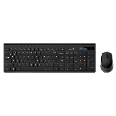 Комплект беспроводной Genius KM-8006S/KM-8206S (клавиатура KB-7200 и мышь NX-8006S), Black, silent