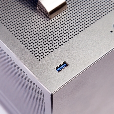 Компьютерный корпус без блока питания PCCooler I100 PRO MESH GY, Mesh Compact, серый, SPCC, no fans ITX 60/300/SFX PSU support; 1x2.5