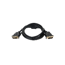 Кабель DVI-D--DVI-D Dual link 25M/25M, экран, феррит.кольца, 1.8м Telecom TCG441D-1.8M