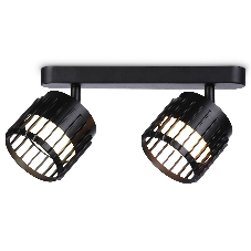 Светильник Ambrella light TN71163/2 BK черный GX53/2 260*100*125