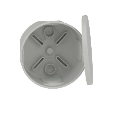 Коробка ответвит. DKC 53600 с кабельными вводами. IP44. д.80х40мм