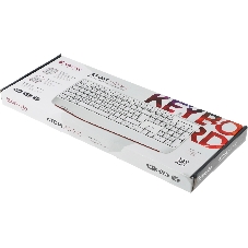Клавиатура проводная Defender Atom HB-546, USB, белый
