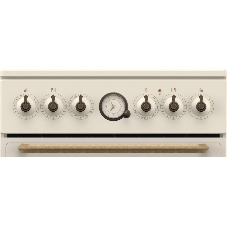 Плита электрическая Gorenje GECS5B70CLI бежевый, конфорок 4 электрических, духовка 70 л, 50 см x 85 см x 59.4 см