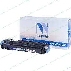 Картридж лазерный NVPrint совместимый HP Q6001A/Can707 Cyan для LJ Color CM1015MFP/1017MFP/1600/2600N (2000k)