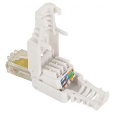 Полевой коннектор RJ-45 8P8C, неэкранированный, категории 5E