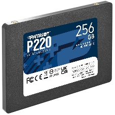 Накопитель SSD Patriot P220, 256Gb, SATA-III, 2.5