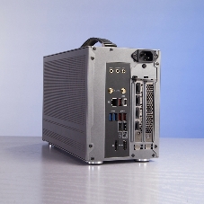 Компьютерный корпус без блока питания PCCooler I100 PRO MESH GY, Mesh Compact, серый, SPCC, no fans ITX 60/300/SFX PSU support; 1x2.5