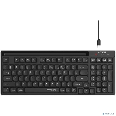 Клавиатура беспроводная A4Tech Fstyler FBX70C, USB, Bluetooth/Радиоканал, черный